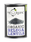 CLEARANCE Organic Beluga Lentils 400g (SALE)