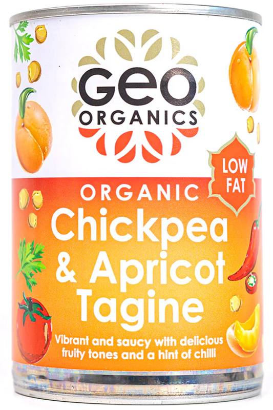 Organic Chickpea & Apricot Tagine 400g (Geo Organics)