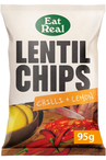 Lentil Chips Chilli & Lemon 95g (Eat Real)