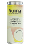 Organic Lychee & Lemongrass Kombucha 250ml (Suma)