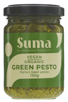 Organic Green Basil Pesto 130g (Suma)