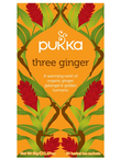 Three Ginger Tea, Organic 20 x Sachets (Pukka)