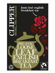 Organic Fairtrade English Breakfast Tea Loose Leaf 125g (Clipper)