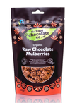 Organic Dark Chocolate Mulberries 100g (Raw Chocolate Co.)