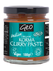 Organic Korma Curry Paste 180g (Geo Organics)