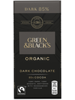 Organic 85% Cocoa Dark Chocolate 90g (Green & Blacks)