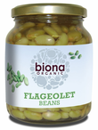Organic Flageolet Beans 350g (Biona)