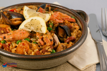 Traditional Seafood Paella