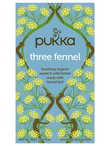 Three Fennel Tea, Organic 20 x Sachets (Pukka)