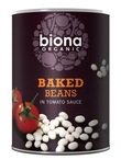 Organic Baked Beans in Tomato Sauce 400g (Biona)