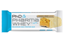 Pharma Whey Cookies & Cream Bar 75g (PHD Nutrition)