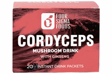 Instant Cordyceps Mushroom Drink - 20 Sachets (Four Sigma Foods)