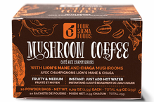 Lion's Mane & Chaga Mushroom Coffee - 10 Bags (Four Sigma Foods)