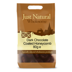 Dark Chocolate Coated Honeycomb 80g (Just Natural Wholesome)