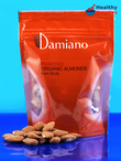 Roasted Organic Sicilian Almonds 100g (Damiano)