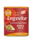 CLEARANCE Engevita Iron & Vit D Yeast Flakes Red 125g (SALE)