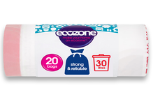 Biodegradable Bin Liners 30L, 20 Bags (Ecozone)