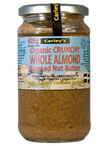 Organic Roasted Crunchy Almond Butter 425g (Carley's)