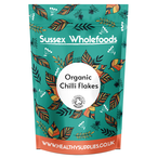 Organic Chilli Flakes 100g (Sussex Wholefoods)