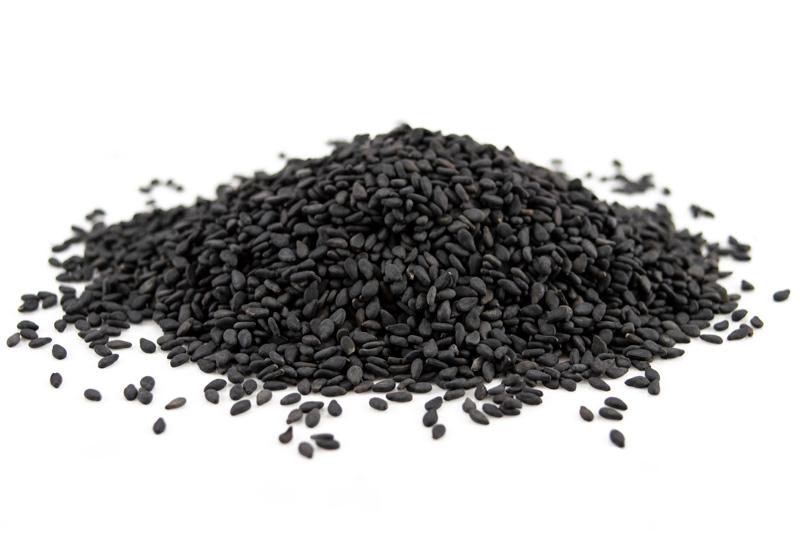 Organic Black Sesame Seeds 1kg (Sussex Wholefoods)