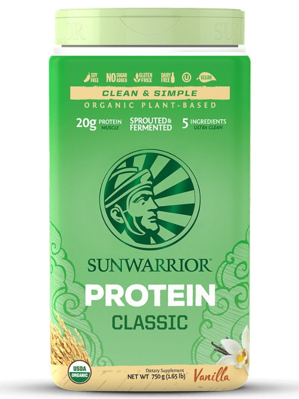 Classic Protein Blend Vanilla Flavour 750g (Sunwarrior)