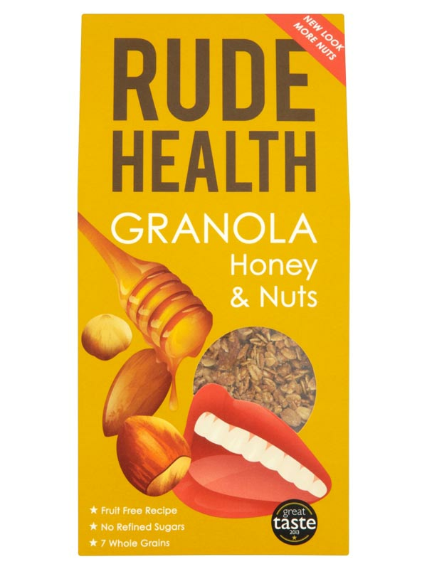 Honey & Nuts Granola 500g (Rude Health)