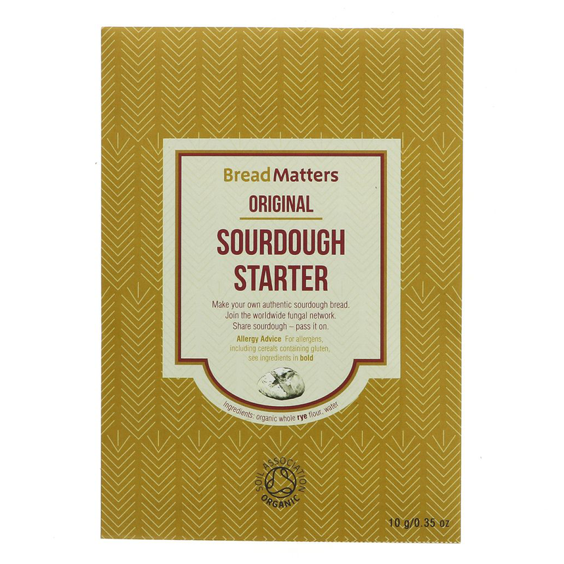 Original Sourdough Starter, Organic 10g (Bread Matters)