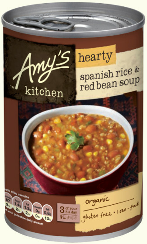 Hearty Spanish Rice &amp; Red Bean Soup 416g (Amy's Kitchen)