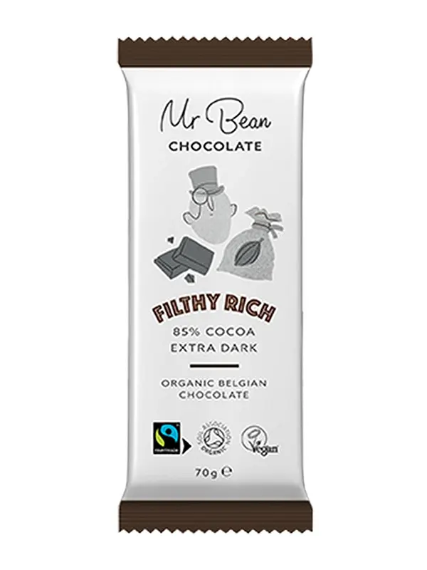 Organic Filthy Rich 70g (Mr Bean Chocolate)