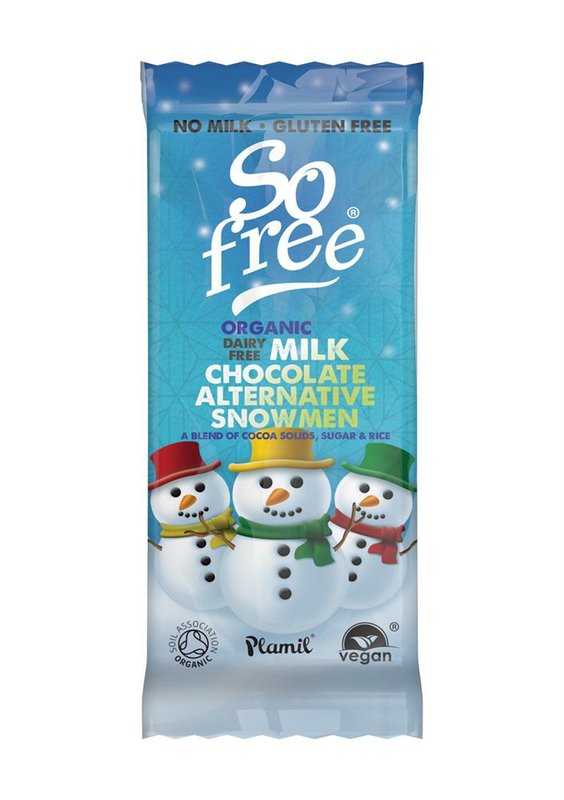 CLEARANCE So Free Milk Alternative Snowmen Tray 30g, Organic (SALE)