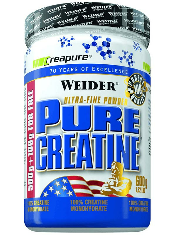 Pure Creatine Powder 600g (Weider Nutrition)