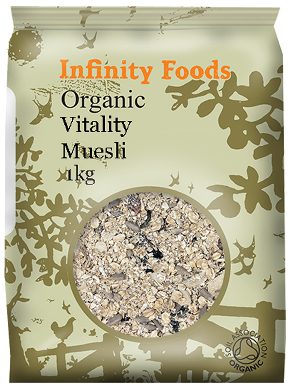 Vitality Muesli 1kg, Organic (Infinity Foods)