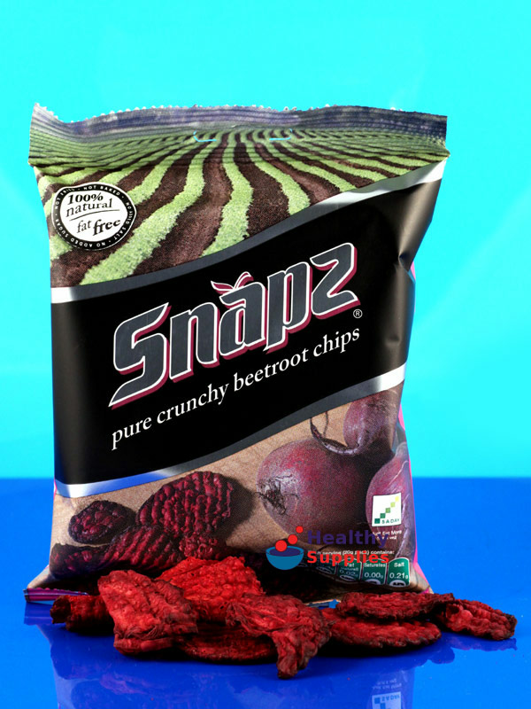 Crunchy Pure Beetroot Crisps 20g (Snapz)