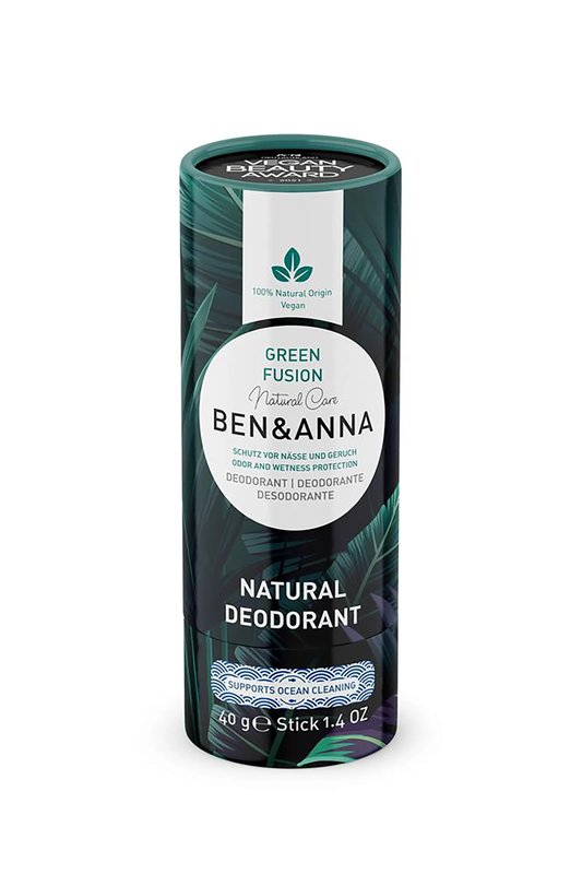 Organic Green Fusion Deodorant 40g (Ben & Anna)