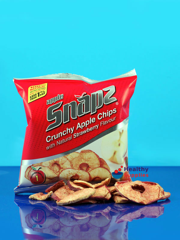 Crunchy Apple Crisps with Strawberry Flavour 15g (Snapz)