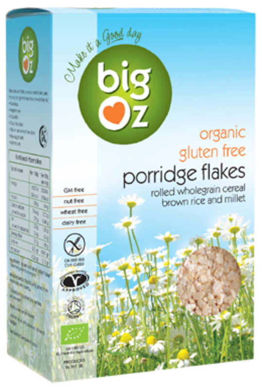 Porridge Flakes, Organic, Gluten Free 500g (Big Oz)