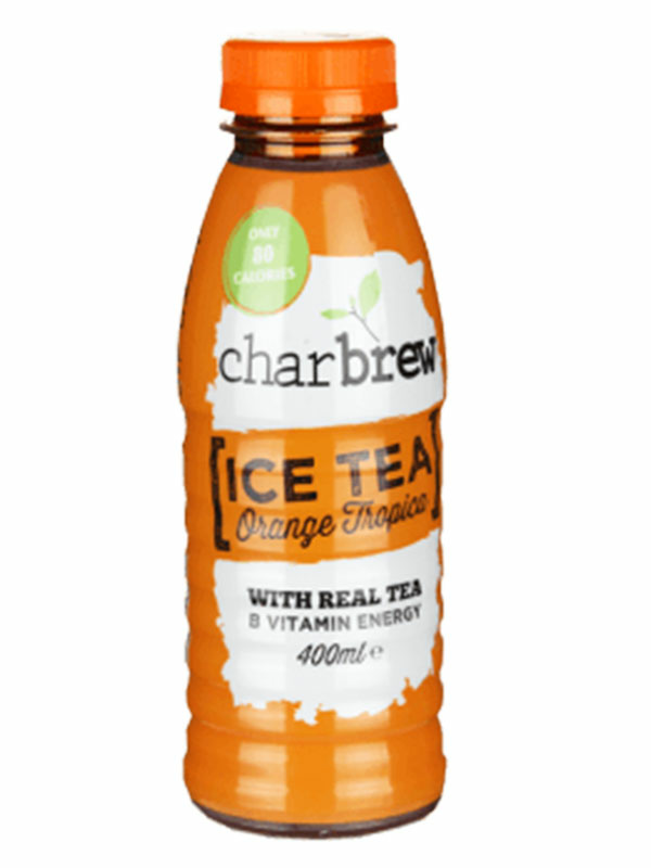 Orange Tropica Ice Tea 400ml (Charbrew)
