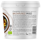 Organic Unpasteurised Japanese Brown Rice Miso Paste 1kg (Clearspring)