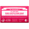 All-One Rose Pure Castile Soap Bar 140g (Dr. Bronner