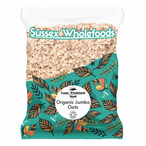 Organic Jumbo Oats 500g (Sussex Wholefoods)
