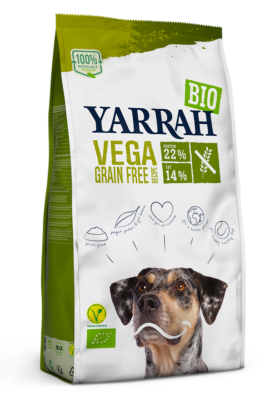 Organic Grain Free Dry Dog Food 10kg (Yarrah)