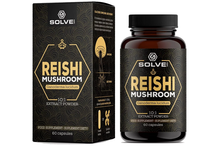 Reishi Mushroom 10:1 Extract 60 Capsules (Solve Labs)