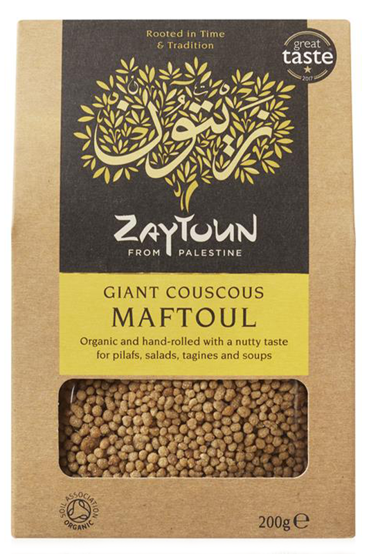 Organic Giant Couscous Maftoul 200g (Zaytoun)