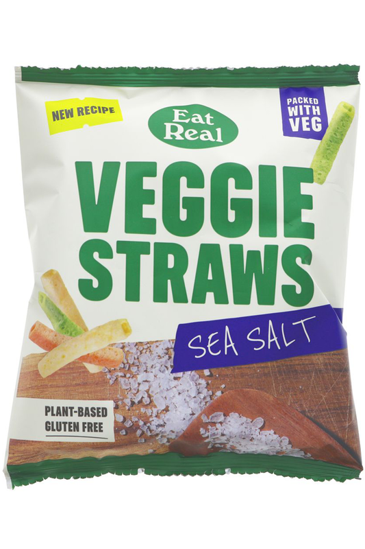 Veggie Straws Sea Salt 45g (Eat Real)