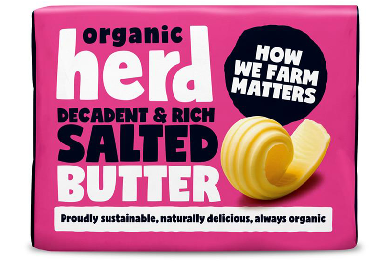 Organic Salted Butter 250g (Organic Herd)