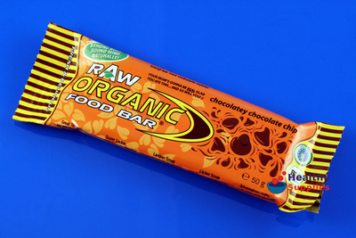 Organic Food Products on Organic Food Bars   Chocolate Chip Raw Organic Food Bar 50g