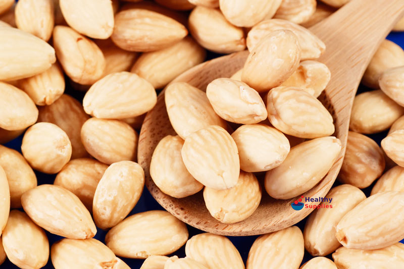 blanched toasted almonds