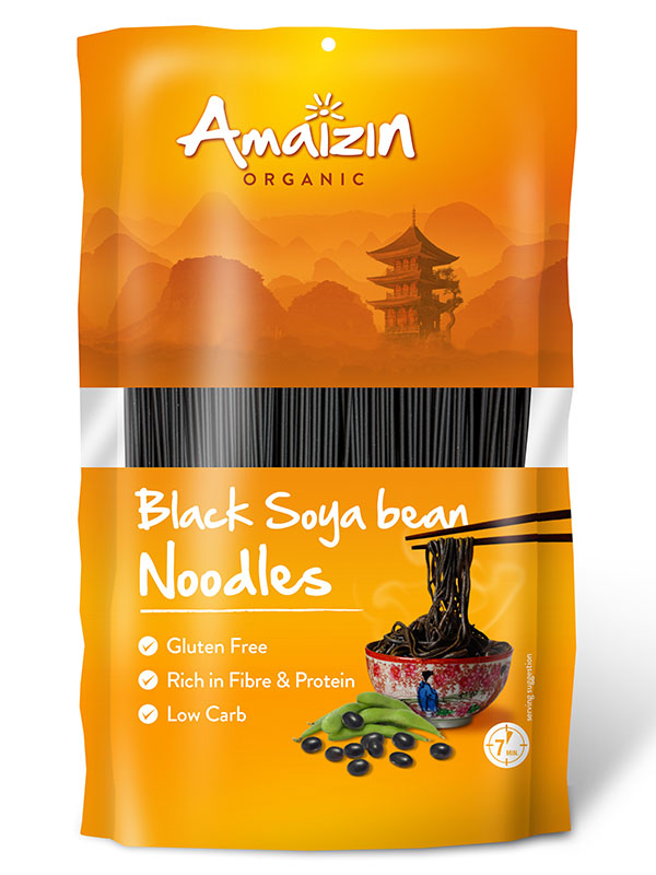Black Soya Bean Noodles, GlutenFree 200g (Amaizin) Healthy Supplies