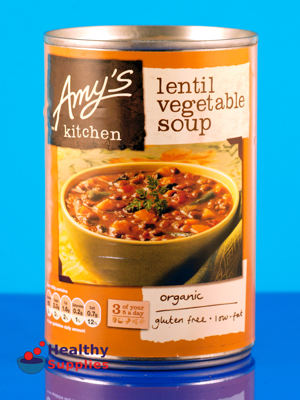 Lentil Vegetable Soup 400g (Amy's Kitchen) HealthySupplies.co.uk. Buy