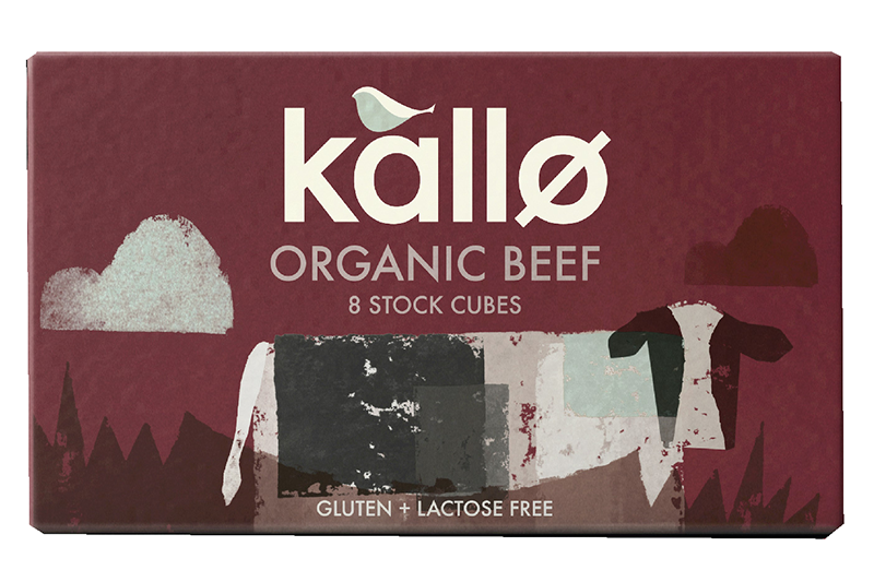 Organic Beef Stock Cubes 66g (Kallo) Healthy Supplies